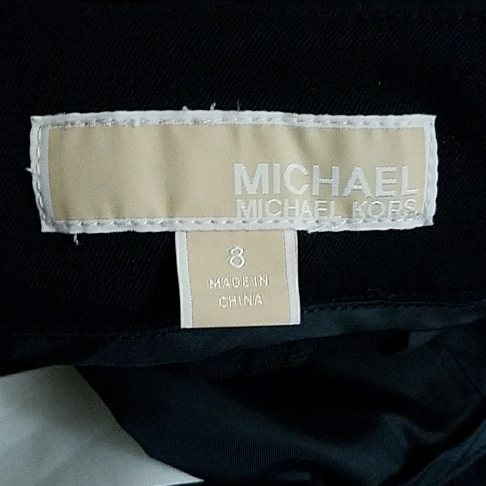Michael by Michael Kors Navy Pants Size 8 NWT - Picture 3 of 12